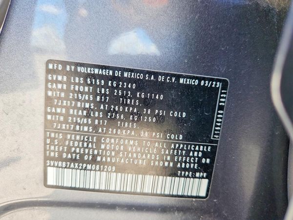 2023 VOLKSWAGEN TIGUAN