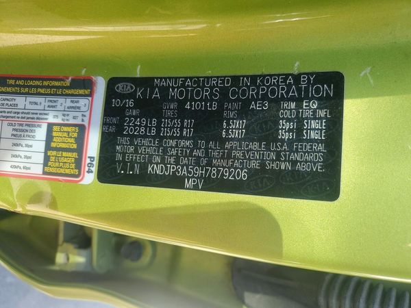 2017 KIA SOUL