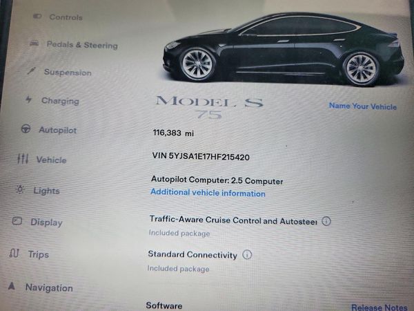 2017 TESLA MODEL S