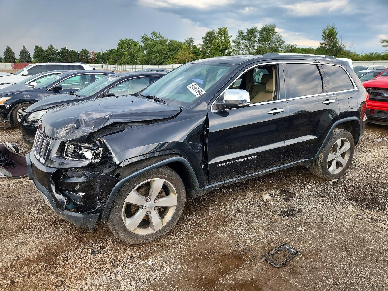 2014 JEEP CHEROKEE Limited — Front 3/4