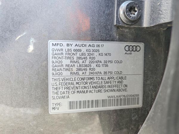 2018 AUDI Q7