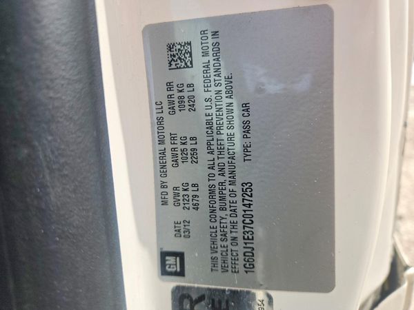 2012 CADILLAC CTS Performance