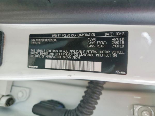 2013 VOLVO S60