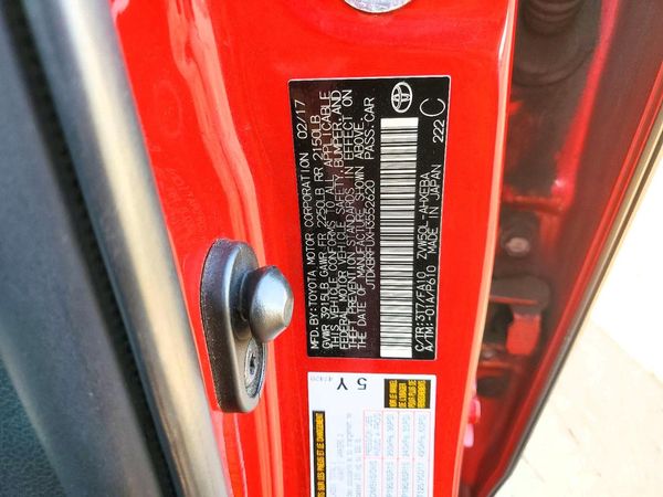 2017 TOYOTA PRIUS One/Two