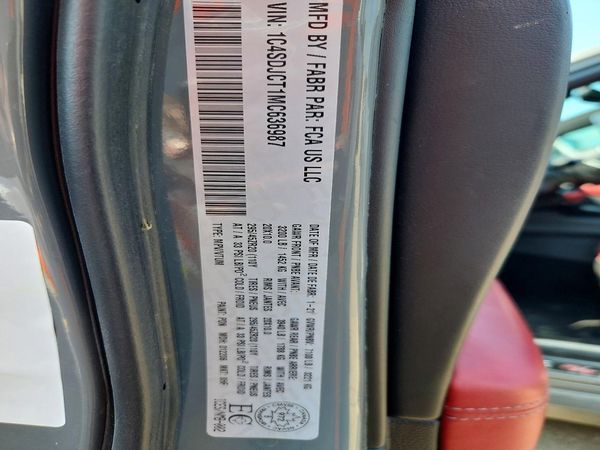 2021 DODGE DURANGO