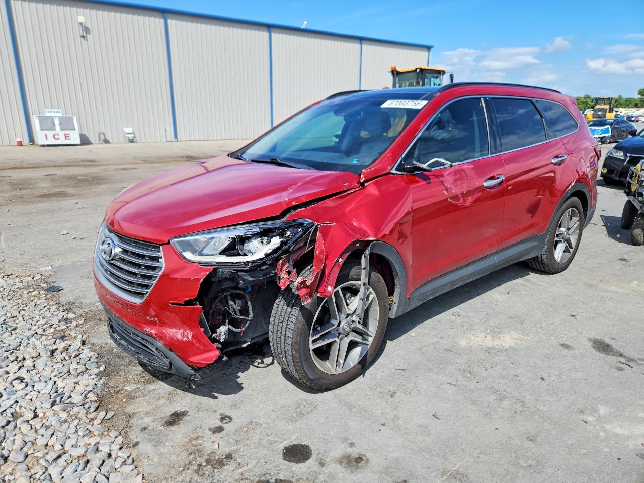2017 HYUNDAI SANTA FE TOP