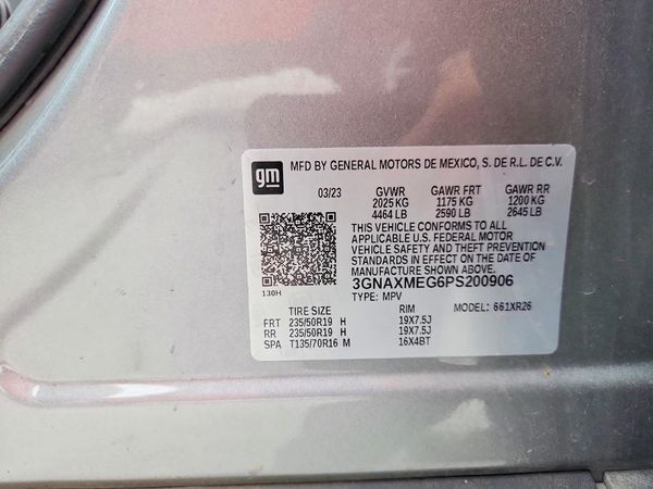 2023 CHEVROLET EQUINOX RS (3LT)