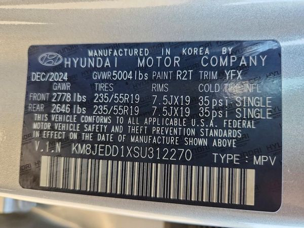 2025 HYUNDAI TUCSON