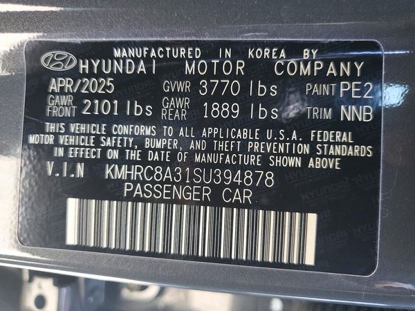 2025 HYUNDAI VENUE SEL, Limited