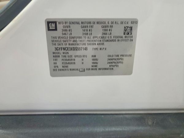 2013 CADILLAC SRX Luxury