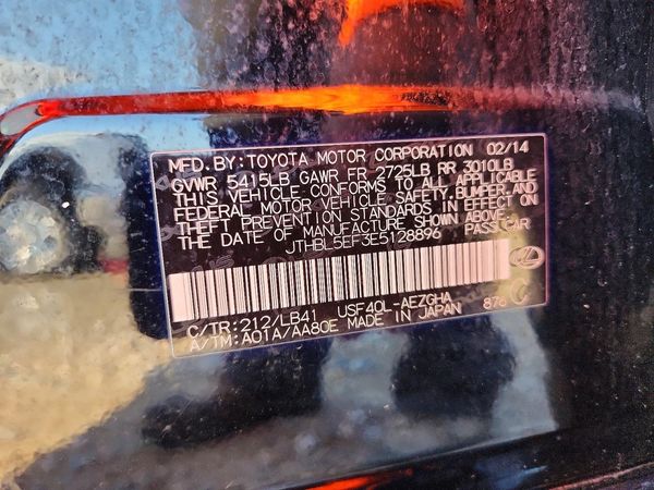 2014 LEXUS LS 460