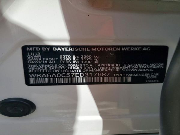 2014 BMW 640
