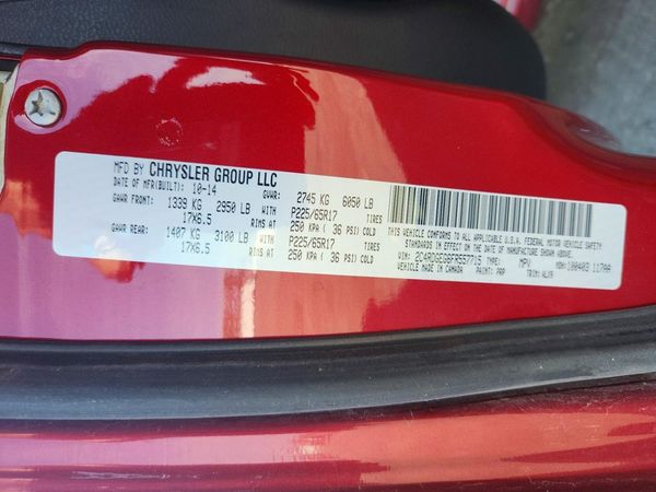 2015 DODGE GRAND CARAVAN R/T
