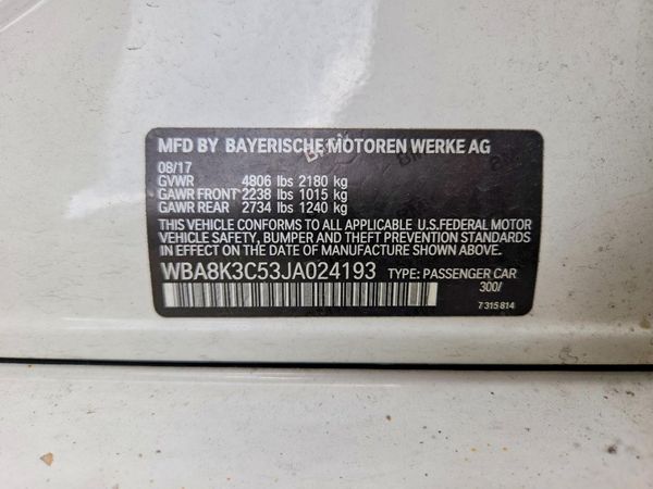 2018 BMW 330 xDrive