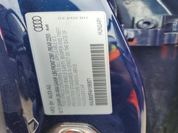 2017 AUDI A3