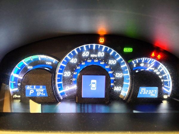 2012 TOYOTA CAMRY SOLA Hybrid — ODOM