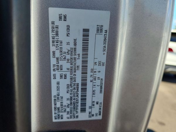 2018 FORD F150