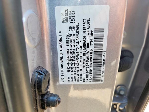 2021 HONDA PILOT