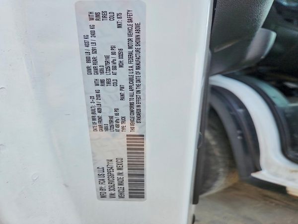 2023 RAM PROMASTER 2500 High Roof