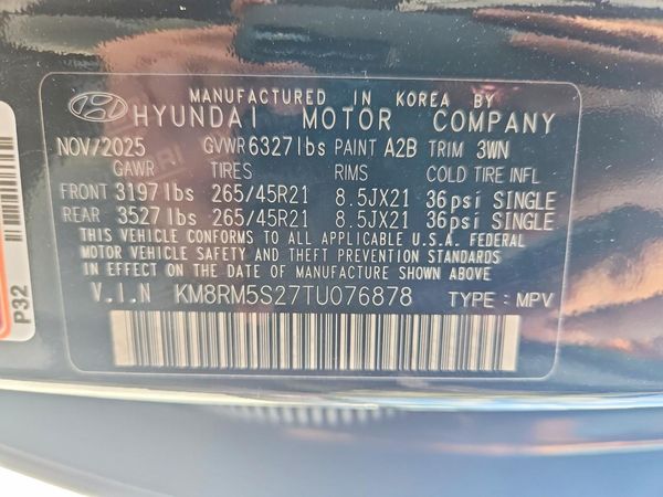 2026 HYUNDAI PALISADE