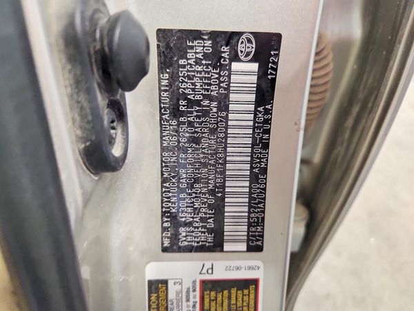 2017 TOYOTA CAMRY LE/SE/XLE/XSE