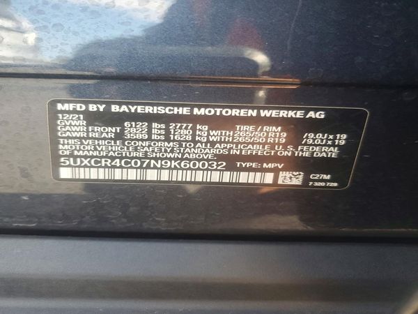2022 BMW X5 sDrive40i
