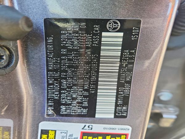 2023 TOYOTA CAMRY XLE