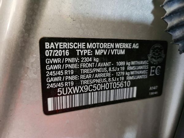 2017 BMW X3 xDrive28i