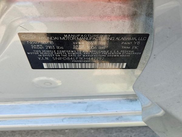 2019 HYUNDAI ELANTRA
