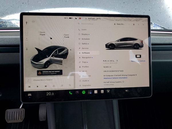 2025 TESLA MODEL 3 — ODOM