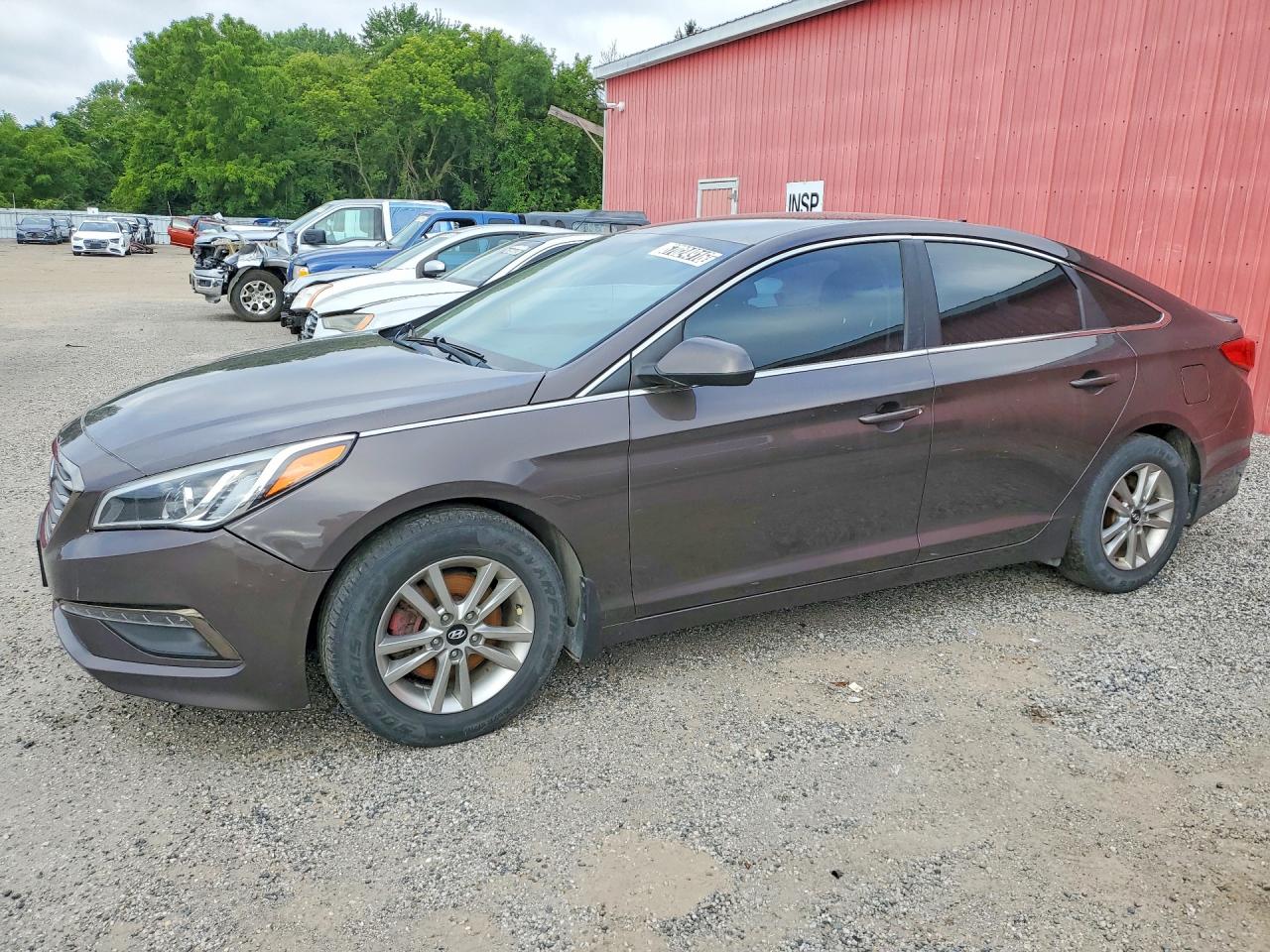 2017 HYUNDAI SONATA SE, Eco — Front 3/4