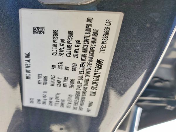 2020 TESLA MODEL 3