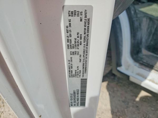 2025 RAM PROMASTER 2500