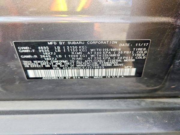 2018 SUBARU OUTBACK Limited+M/R+ES+NAVI