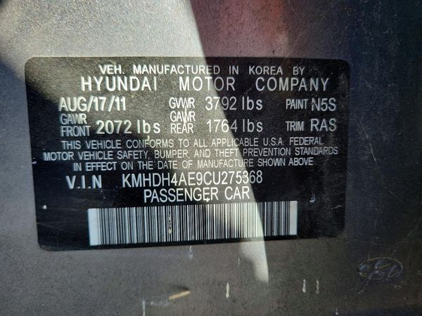 2012 HYUNDAI ELANTRA GLS(Middle grade)