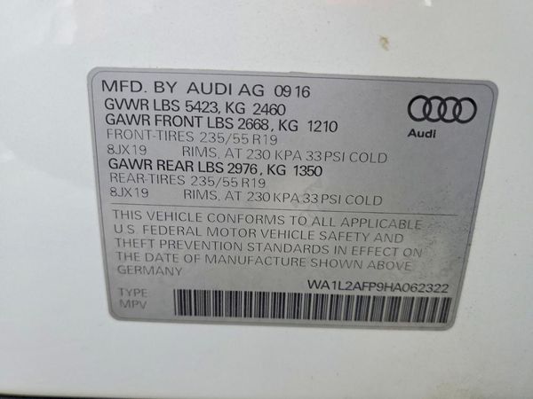 2017 AUDI Q5