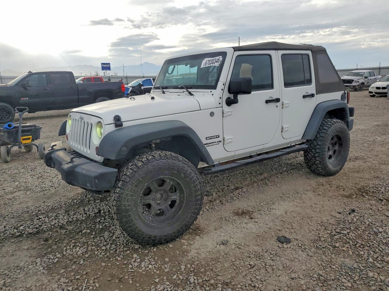 2012 JEEP WRANGLER UNLIMITED SPORT 4X4