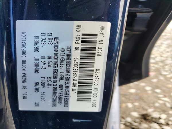 2014 MAZDA 3 Grand Touring/GT