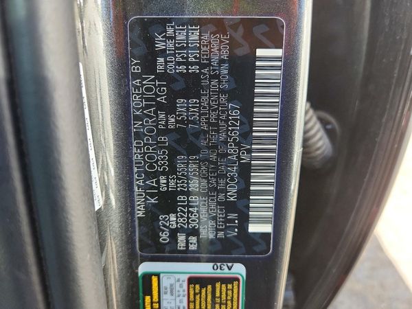 2023 KIA EV6 Light, Wind