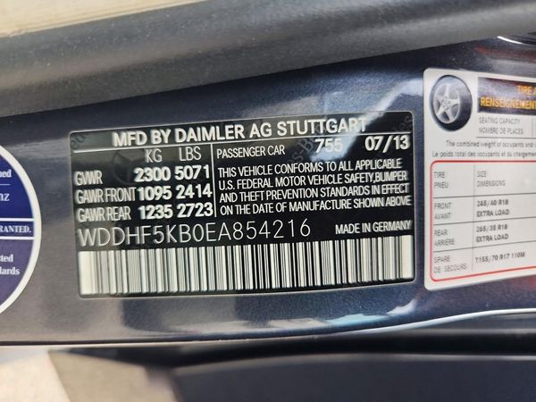 2014 MERCEDES-BENZ E E350