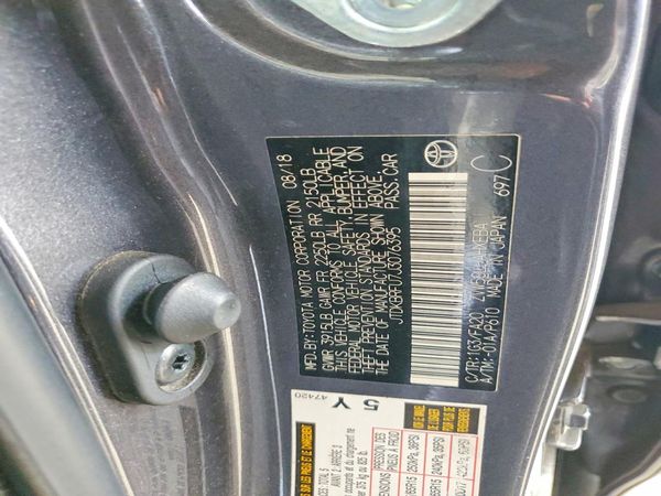 2018 TOYOTA PRIUS One/Two