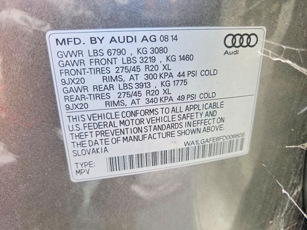 2015 AUDI Q7 Premium Plus