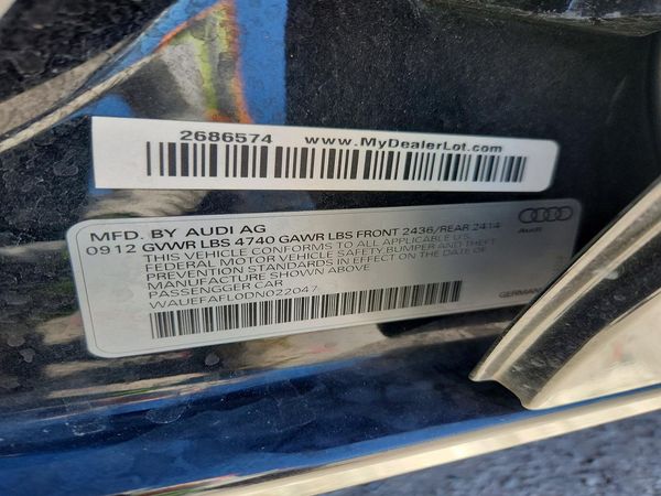 2013 AUDI A4 Premium Plus