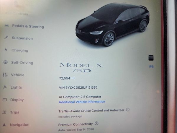 2018 TESLA MODEL X