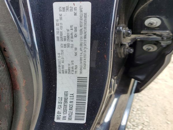 2021 RAM 1500 Big Horn, Lonestar — VINS