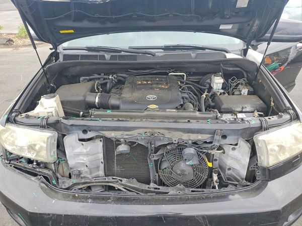 2012 TOYOTA SEQUOIA — Engine bay