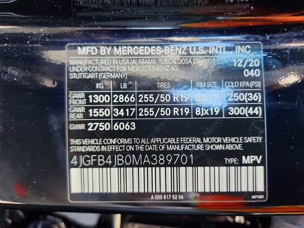2021 MERCEDES-BENZ GLE