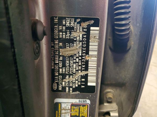2014 KIA SORENTO Base/ LX
