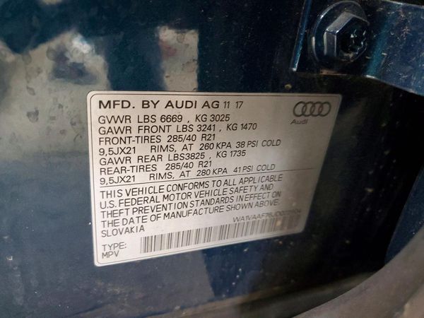 2018 AUDI Q7