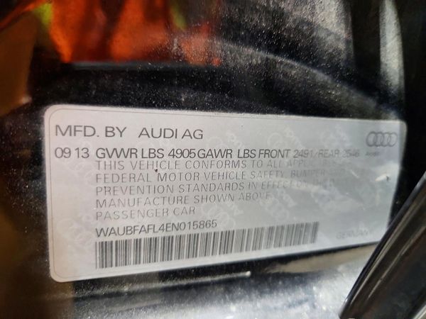 2014 AUDI A4 quattro Premium